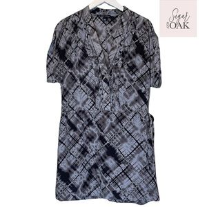 Banana Republic Women’s Sz. 8 Silk Tie Dye Short Sleeve Dress